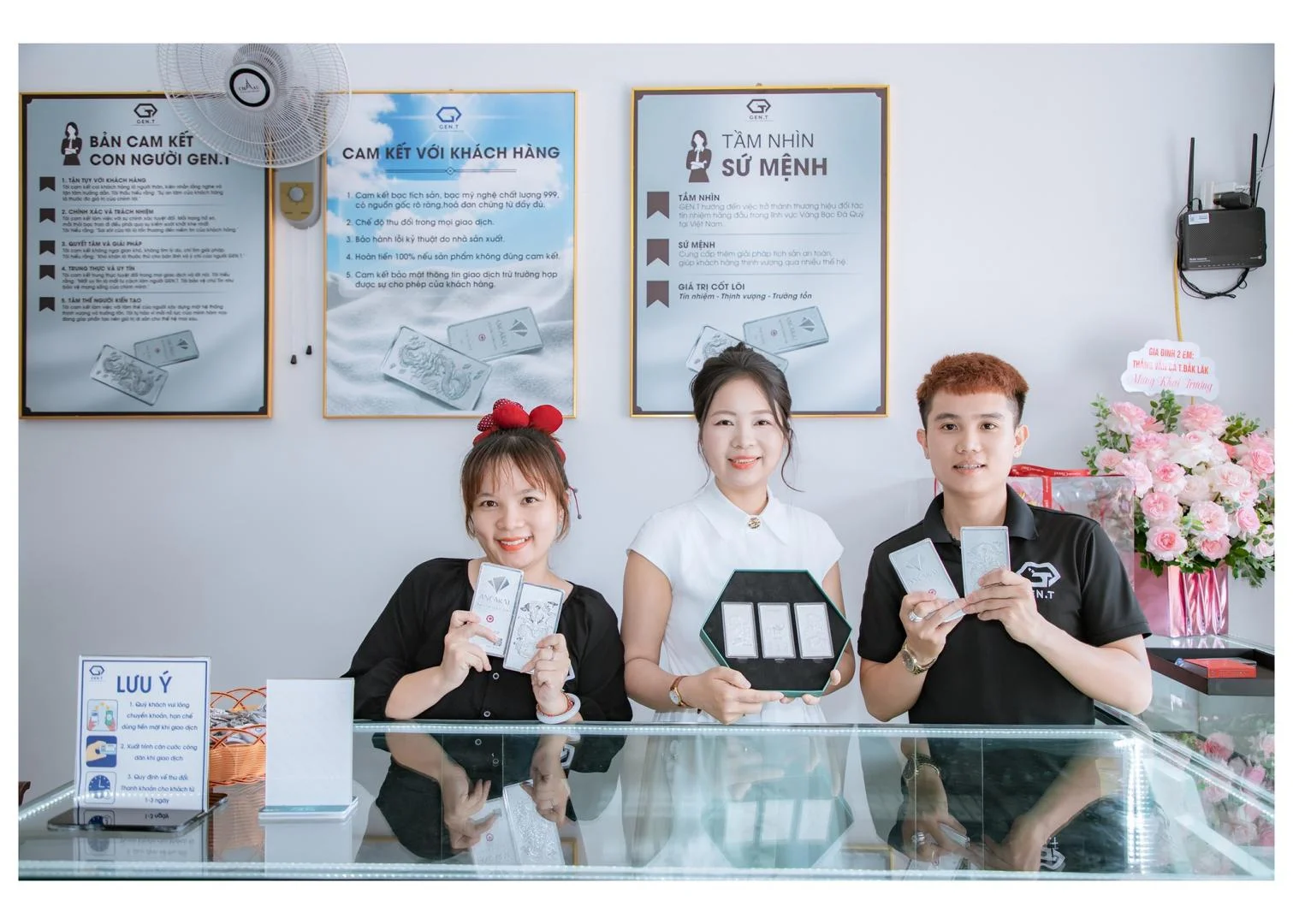 Mua bạc tại GENT