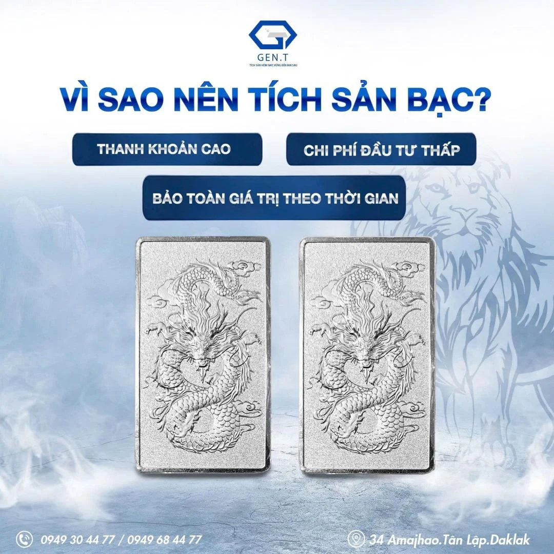 siliver-GENT-500 Bạc Thỏi Ancarat 500 Gram .999 - Bạc Tích Sản GEN.T
